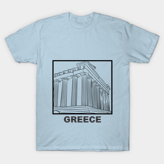 GREECE, Ancient Greece T-Shirt by Tumair